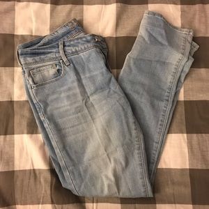 Light Wash Skinny Jeans